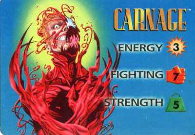 Carnage 3-Grid Character Card